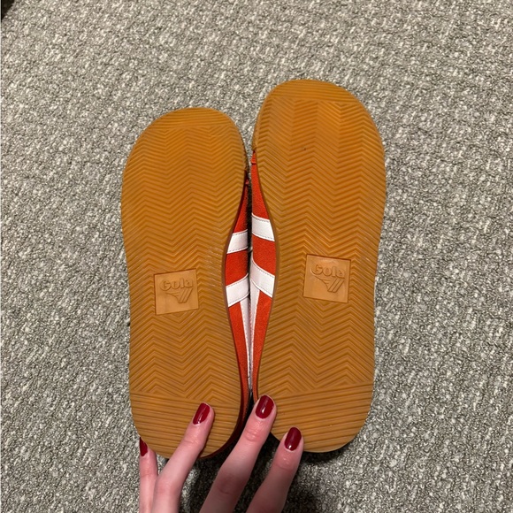 GOLA ELAN SNEAKERS Red White 10 - Picture 3 of 7